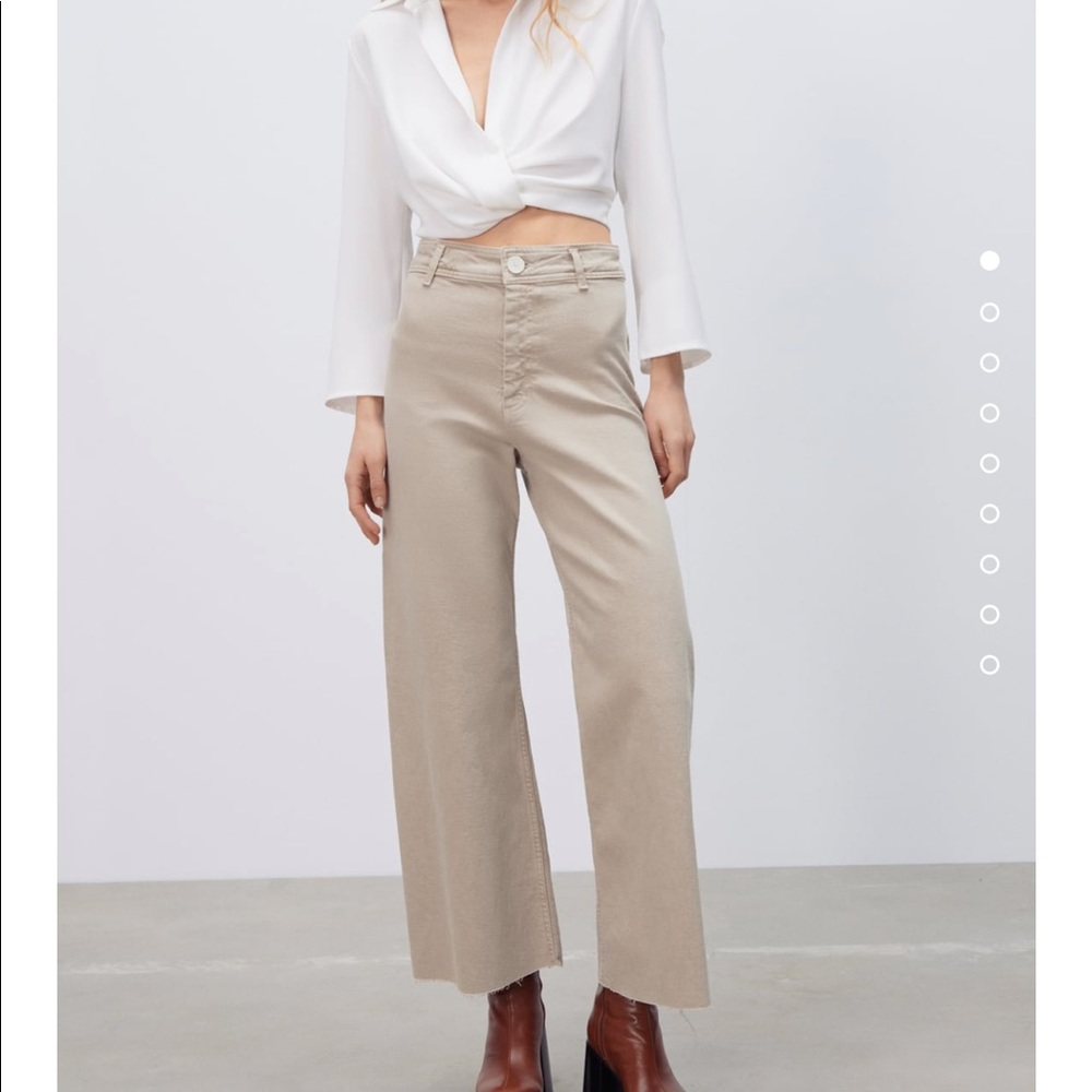 ZARA | The Marine Straight in Khaki